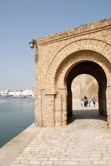 Fototapeta na wymiar Hiszpański fort Bizerte