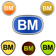 B. M. Company Logo