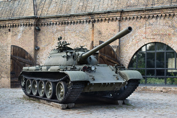 Fototapeta na wymiar T-54 rosyjski czołg