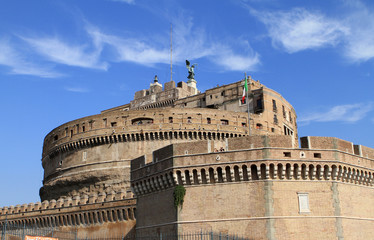 Fototapeta na wymiar Castel Sant'Angelo, Rzym I
