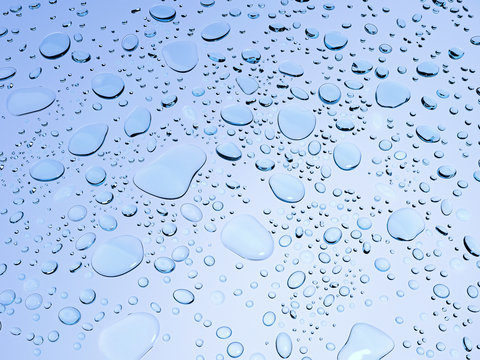 Wassertropfen 3d