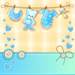 Baby shower card