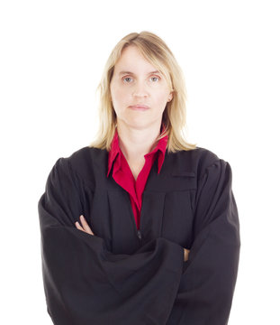 Jurist in black robe