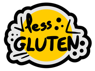 Less gluten