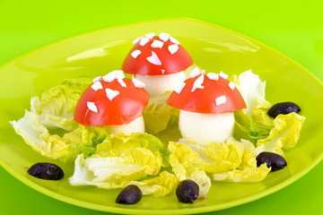 Entrée créative - Salade 