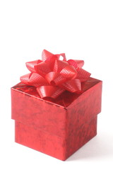 Gift box isolated on white background