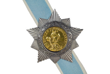 Order of Bohdan Khmelnytsky II degree on the ribbon.