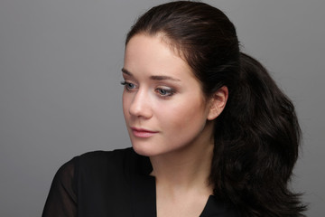 Beautiful young woman