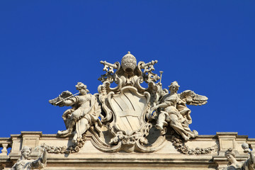 Obraz premium Fontana di Trevi, Roma XII