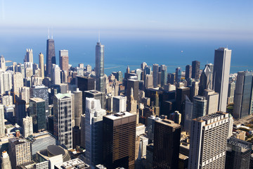 Chicago Downtown (Aerial View)