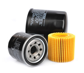 Oil Filter isolated