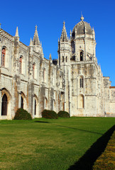 Fototapeta na wymiar Klasztor Hieronimitów, Lizbona, Portugalia