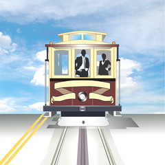 Vintage Tram San Francisco