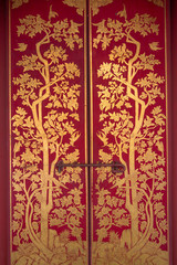 door painting temple