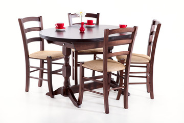 Fototapeta premium Table and chairs