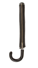 Leather umbrella isolated