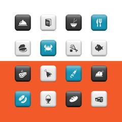 Food  Buttons