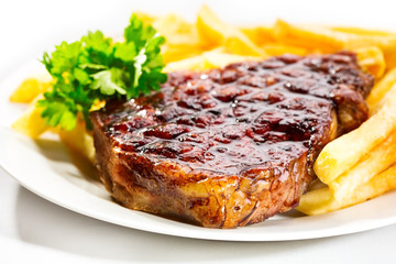 grilled meat