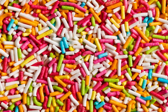 texture of candy sprinkles