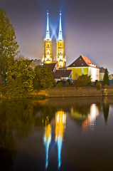 Ostrów Tumski Wrocław - Katedra © Jan