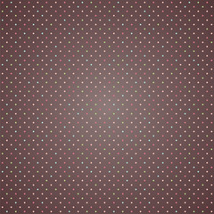 colorful polka dot seamless pattern on brown background.