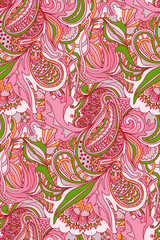 Abstract doodles pattern