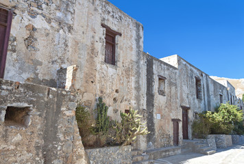 Preveli monastery at Crete island in Greece.