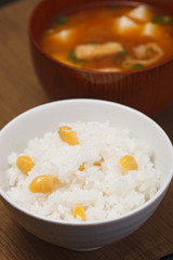 ぎんなんご飯