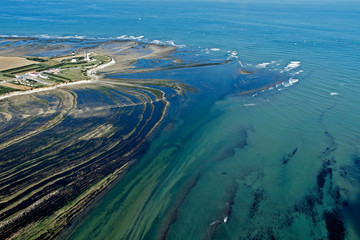 Pointe de Chassiron vue du ciel