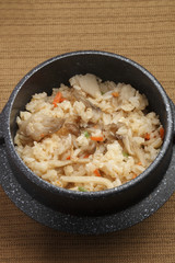 鶏五目釜飯