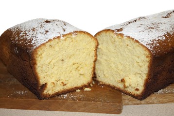 just baked bisquit cake