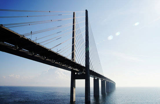Fototapeta Fototapeta Most nad Sundem, Øresundsbron na wymiar