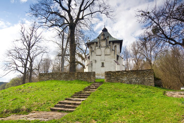 Fototapeta na wymiar An old Orthodox church, Bieszczady Mountains, South Eastern Pola