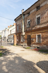 Fototapeta na wymiar Ulice Niżnym Nowogrodzie