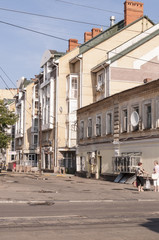 Fototapeta na wymiar Ulice Niżnym Nowogrodzie