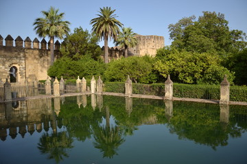 Obraz premium Alcazar de los Reyes Cristianos en Cordoba