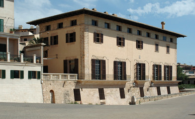 Fototapeta na wymiar Cal Marquis de la Torre w Palma de Majorque