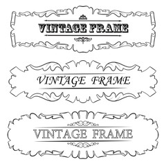 Vintage frame set
