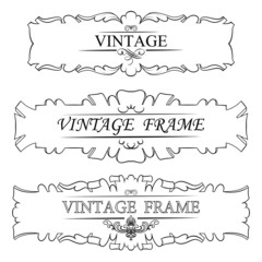 Vintage frame set