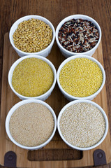 Kamut, Rice, Bulgur, Millet, Amaranth And Quinoa