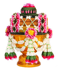 Flower fo thai culture