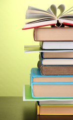 Stack of interesting books and magazines
