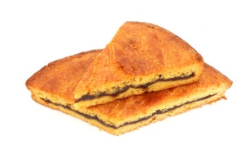 Gâteau breton fourré à la crème de pruneaux 