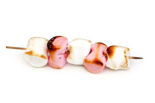Brochettes de guimauve