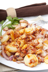 Galician octopus