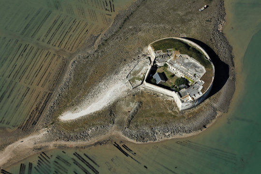 Photo aérienne du Fort Enet