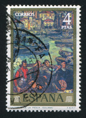 Return of the Fishermen by Gutierrez Solana