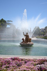 Fuente de Ceres en el Jardin del Parterre