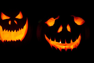 Fototapeta premium Latarnie z dyni