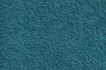 Turquoise towel background